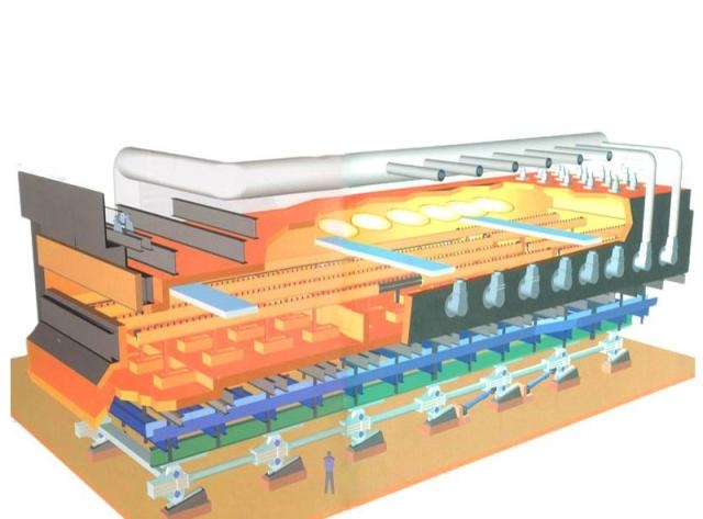 天然氣蓄熱式步進梁加熱爐
